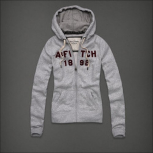 Abercrombie & Fitch Grijs Vrouwen Hoodies AF-whod078