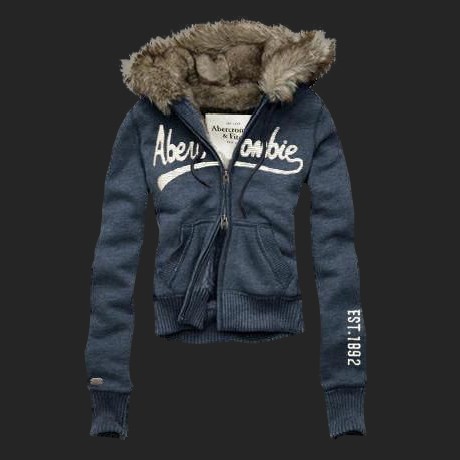Abercrombie & Fitch Ming Blauwe Vrouwen Hoodie AF-whod049