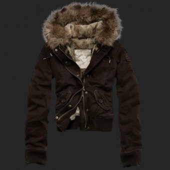Abercrombie & Fitch Vrouwen Uitloper Bruin AF-wout014