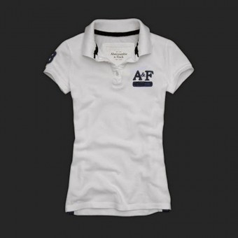 Abercrombie & Fitch Vrouwen Polo Wit Wpo47