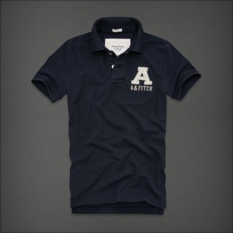 Abercrombie & Fitch Heren Polo Donkerblauw Mpo81