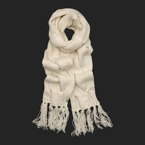Abercrombie & Fitch Crème Sjaals AF-sjaals 050