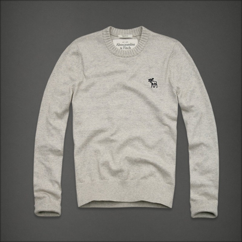 Abercrombie & Fitch Beige Mannen Truien AF-msweater012