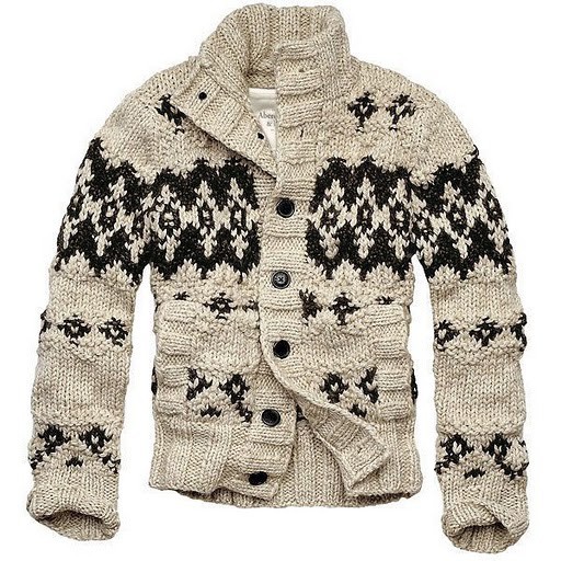 Abercrombie & Fitch Beige Sweater Van Mensen 45