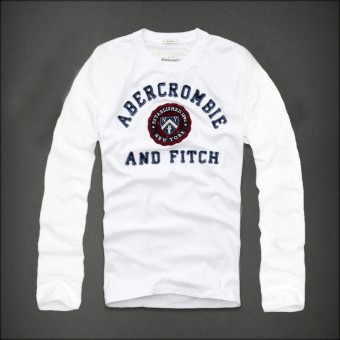 Abercrombie & Fitch Witte Mannen T-shirts AF-mtshirt003